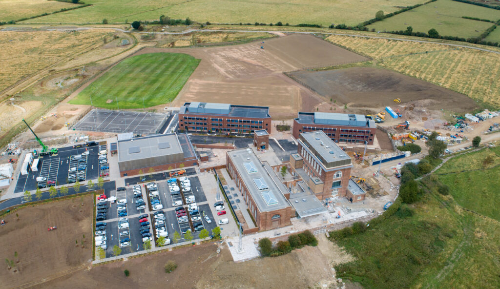 Aerial view of Houlton School 2