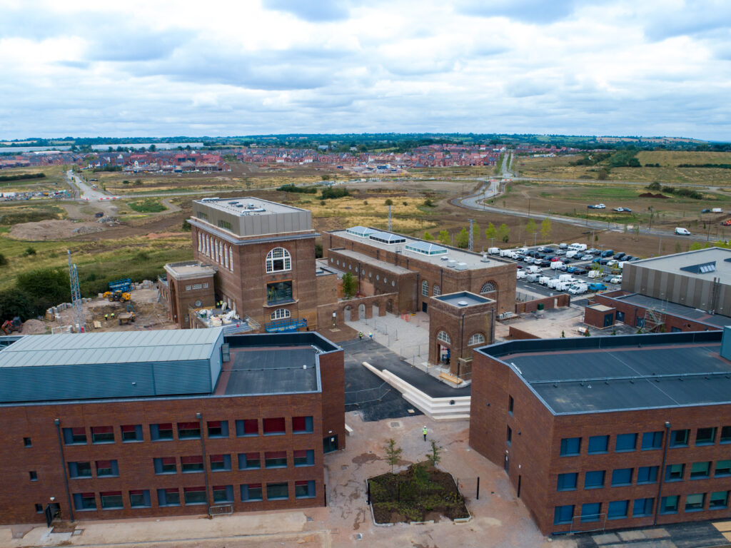 Aerial view of Houlton School 3