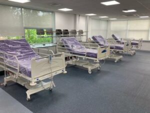 Beds within vortex house training centre
